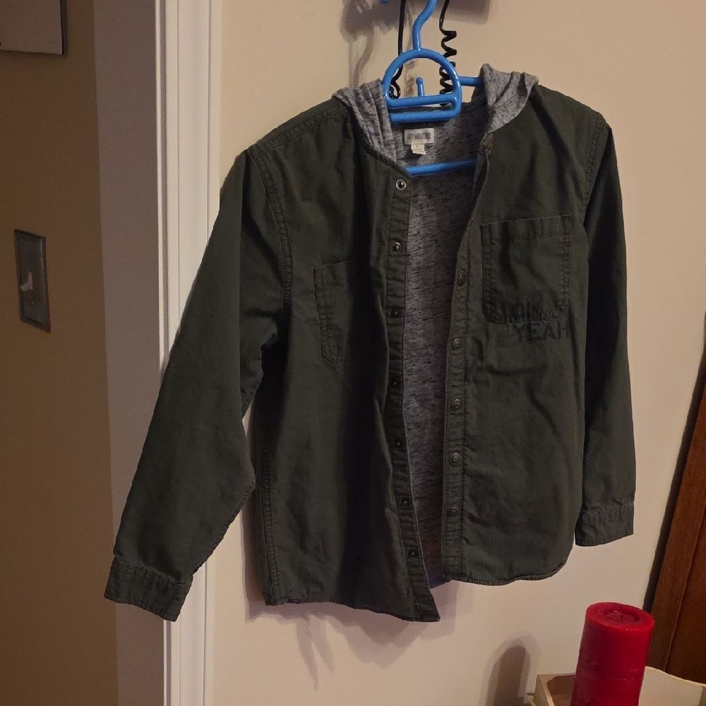 Gymboree  Green and Gray Jacket